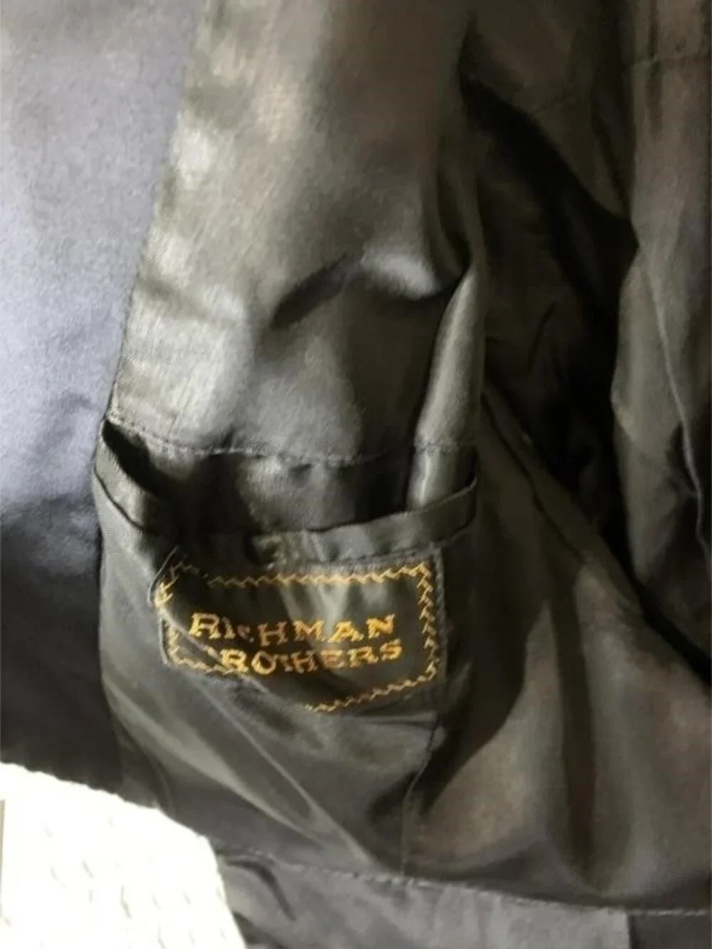 Richman Brothers Tuxedo Jacket With Tails & satin wing collar White & Black Tie